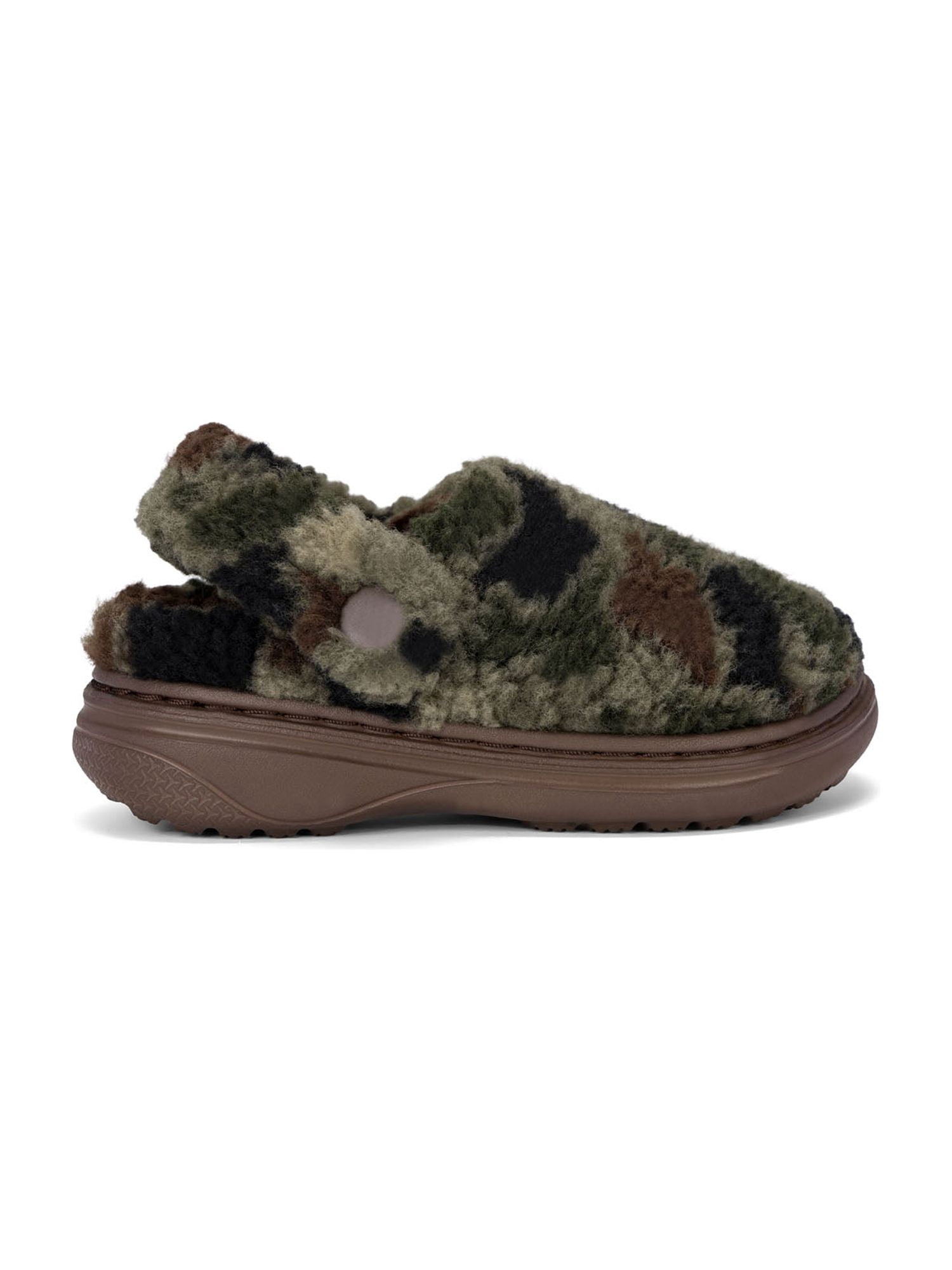 Rugged Shark Toddler Boys Sherpa Fuzzy Clogs