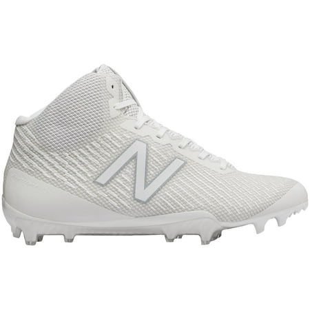 all white new balance cleats