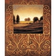 thumbnail image 3 of Gonzales, Andres 12x14 Black Modern Framed Museum Art Print Titled - Dawn I, 3 of 5