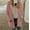 Rose, variante sur Frostluinai Manteaux à Capuche en Molleton Duveteux pour Femmes, Boutonnés, Manteaux d'Hiver Chauds à Manches Longues, Vestes Sherpa Duveteuses, Manteau Uni avec Poche