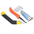 thumbnail image 1 of Caulking Edge Tool, Caulking Tool Kit Practical High Speed Steel Reusable with Replacement Blade for Joint Filling, 1 of 7