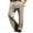 Khaki #3, variant on LNZGNM Slim Fit Dress Pants for Men Straight Leg Pleated Front Dress Pant Office Trousers Belt Classic Work Pants Casual Dress Pants, Khaki XL