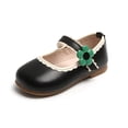 thumbnail image 5 of Otqutp Wedding Flower Girls Dance Shoes Fashion Spring Summer Children Casual Shoes Girl Dress Shoes Flat Sole Light and Comfortable Solid Color Flower Hook Loop, 5 of 7