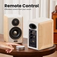 thumbnail image 7 of Restored Edifier S880DB MKII Active Bookshelf Speakers,2.0Computer Hi-Fi Speaker System,88W RMS Hi-Res Audio with LDAC Bluetooth USB-C Optical Coaxial RCA Input Subwoofer Output for Record Player TV, 7 of 7