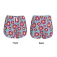 thumbnail image 5 of Picia Daisies Flowers Pattern Women's 2 in 1 Athletic Running Shorts High Waisted Workout Casual Gym Sweat Shorts with Comfy Liner Zipper Pockets-X-Large, 5 of 9