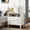 White, variant on Ample Storage / Bedroom Nightstand / Convenient Charging & Organization