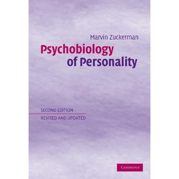 Problems in the Behavioural Sciences S Psychobiology of Personality, (Hardcover)