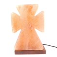 thumbnail image 1 of Himalite 40232646065 LED Cross Himalayan Salt Lamp, Brown - Medium, 1 of 1