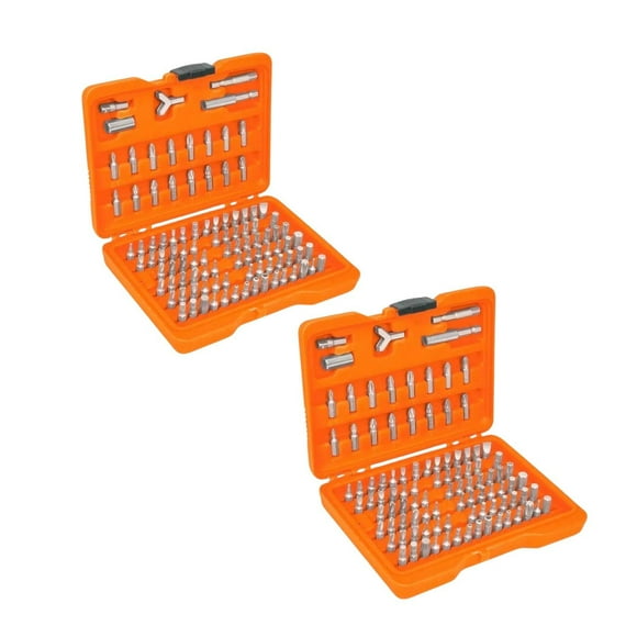 TRUPER 2 Pack de Juego De 100 Puntas C/Estuche P Desarmador negro