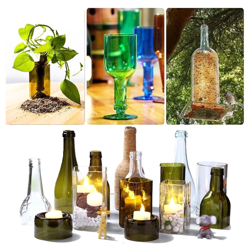 lanema Portable Glass Tube Cutter Glass Tube Cutting Knife DIY Glass Bottle Cutting