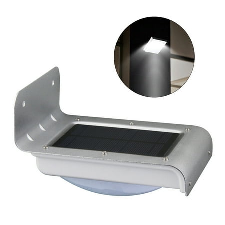 

Solar Motion Sensor Lights Solar Motion Sensor Lights 16 Led Lamp Outdoor Wall Light Waterproof Wireless Security Light For Garden Patio Deck Yard Home Driveway Stairs (Voice Control + Light Control