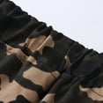thumbnail image 4 of Mens Wild Cargo Pants Cargo Pant With Stretch Camouflage Print Khaki L, 4 of 5