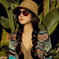 thumbnail image 6 of Cheers.US Womens Straw Hat Sun Hat for Women Beach Cap Summer Hats UV Protection, 6 of 6