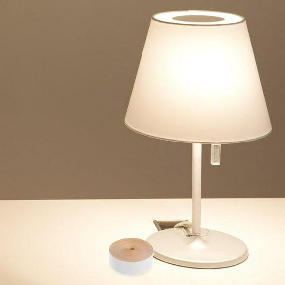 MIPCASE Diy Lampshade Supplies 1 Roll Beige Vintage Decor Natural Linen Fabric Lamp Shade Edging Tape Living Room