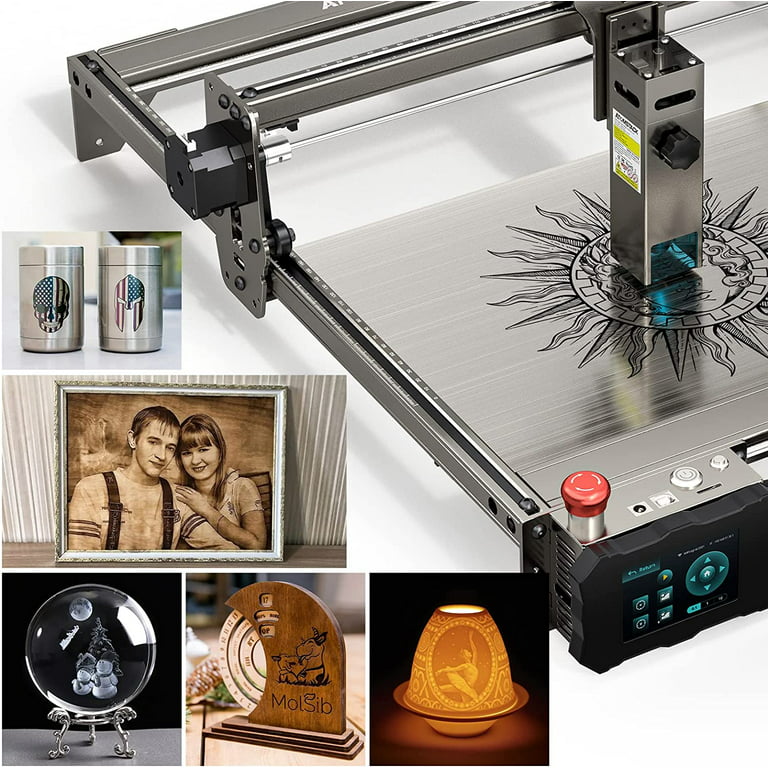 ATOMSTACK A10 Pro Laser Engraver and Cutter,10W Output Power Laser  Engraving and Cutting Machine for Wood and Metal, Acrylic, Glass,Leather 