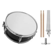 Dcenta 12inch Snare Drum with Drumsticks Shoulder Strap Drum Key, Percussion Instrument for Students Beginners Marching Musical Instrument Set