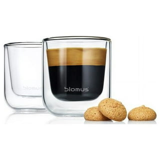 Blomus Flow Drinking Glasses Set of 2 Coffee 7oz