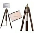 thumbnail image 2 of Thor Instruments Nautical Vintage Tripod Floor Lamp Wooden Design Lamp Without Shade Home Decor, 2 of 4