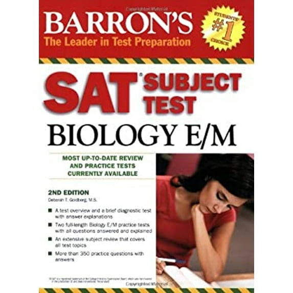 Pre-Owned Barron's SAT Subject Test Biology E/M (Barron's: the Leader in Test Preparation) (Paperback) 0764142038 9780764142031