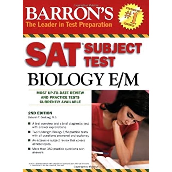 Pre-Owned Barron's SAT Subject Test Biology E/M (Barron's: the Leader in Test Preparation) (Paperback) 0764142038 9780764142031