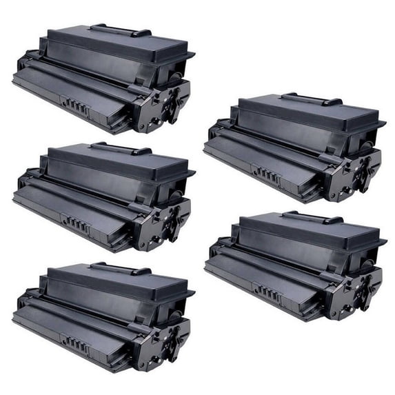 PrinterDash Compatible MICR Replacement for ML-2550/ML-2551N/ML-2552NW Toner Cartridge (5/PK-10000 Page Yield) (ML-2550DA_5PK)