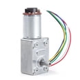 thumbnail image 6 of LYUMO Worm Gear Box,DC Motor,DC 12V High Torque Worm Geared Motor Reduction Motor with Encoder Srong Self-locking, 6 of 6