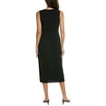 thumbnail image 2 of Anne Klein womens  Surplice Midi Dress, m, Black, 2 of 2