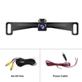 thumbnail image 3 of 170° License Plate Car Rear View Reverse Backup Camera Night Vision Waterproof, 3 of 6