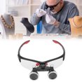 thumbnail image 3 of Headband Magnifying Glasses, Lightweight Adjustable Angle  Head Mount Magnifier 2.5x Multipurpose Comfortable To Wear 100-240V  For  Treatment US Plug, 3 of 8