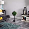 thumbnail image 5 of Nearly Natural 2.5' Boxwood Ball Artificial Topiary Tree UV Resistant (Indoor/Outdoor), 5 of 5