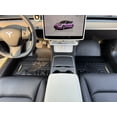thumbnail image 4 of KQD – For Tesla Model 3 2017–2025 – Custom 5D Floor Mats – Odorless TPE, Protects Door Sills, Laser Measured, All-Weather – Full Set for 1st & 2nd Rows, 4 of 10