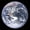 Unframed, variant on Art.com Earth View from Apollo 17 Moon Mission Photo, 16" x 16"