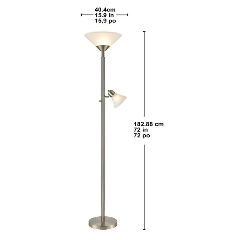 Bridgeport designs torchiere floor lamp outlet