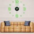 thumbnail image 5 of 3D DIY Wall Clock Luminous Clock Mirror Surface Wall Clock 40-50cm Size Wall Decorative Clocks Silent Non-Ticking Movement Clocks for Home/Office/Kitchen/Bedroom/Living Room, 5 of 5