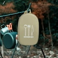 thumbnail image 3 of Portable Zoned Outdoor Tableware Storage Bag Camping Cutting Board Bag Tool Handbag Picnic Bag Kitchenware Storage Bag, 3 of 5
