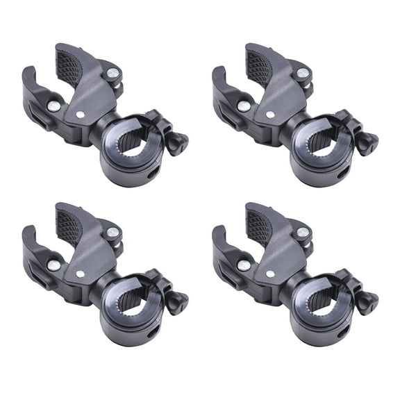 4 Pcs Walking Holder for Walker Wheelchair Bicycles Holders Crutch Holders 90/360 Degree Rotation