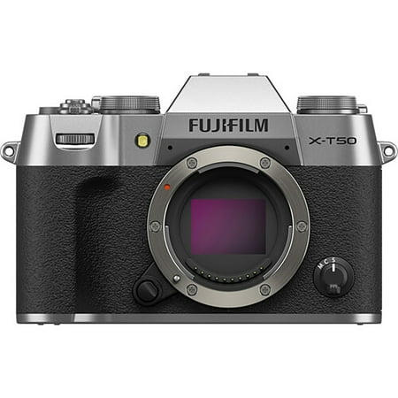 Fujifilm X-T50 Mirrorless Digital Camera Body: 40.2MP, Film Simulation, 16828313 - SILVER