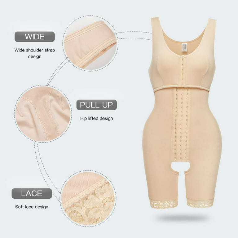 Garteder Slimming Sheath Women Shaping Faja Colombianas Full Body Shaper  Waste Trainer Thigh Trimmer Tummy Control With Hook Belly Binder 