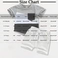 thumbnail image 3 of Toddler Infant Baby Boy Spring Summer Outfit Short Sleeve T shirt Top and Elastic Waist Shorts 2 Piece Tracksuit Sets Baby Clothes for Little Boys Army Green 2-3 Years, 3 of 3