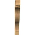 thumbnail image 2 of Ekena Millwork 6"W x 46"D x 46"H Funston Block Rough Sawn Bracket, Western Red Cedar, 2 of 4