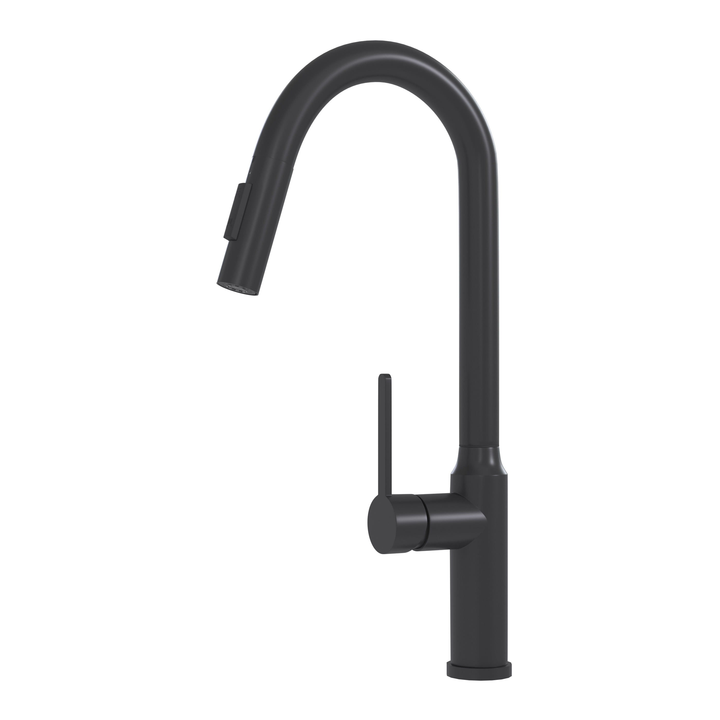 Bothwa Home KF-SL023-MB 19-Inch Talia Kitchen Faucet in Matte Black Finish