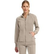 Infinity Cherokee Zip Front Scrub Jackets for Women, 4-Way Stretch Fabric, 2391A