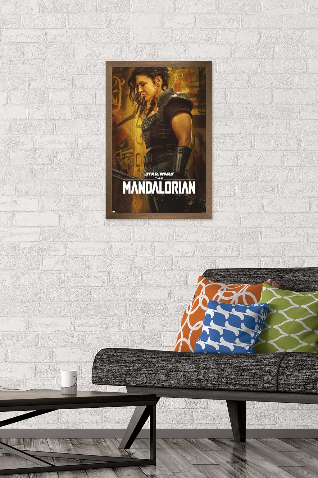 Star Wars: The Mandalorian Season 2 - Cara Dune Wall Poster, 14.725" x 22.375", Framed - image 2 of 5