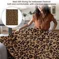 thumbnail image 4 of 39"x59" Leopard Skull Blanket, Soft Flannel Cozy Gothic Throw Blanket Spooky Aesthetic Halloween Throw Blanket for Sofa Couch Bed Holiday Party Gifts, Home Halloween Decoration, 4 of 5