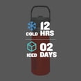 thumbnail image 3 of Stanley Flip Straw Insulated Stainless Steel Water Bottle, 22 oz, 3 of 6