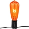 thumbnail image 4 of Northlight Edison E17 Halloween Light Set - Orange and Purple - 9' Black Wire - 10ct, 4 of 8