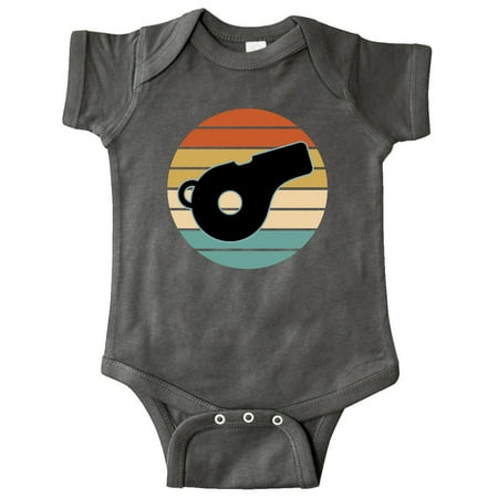 

Inktastic Coach Sports Whistle Retro Sunset Gift Baby Boy Bodysuit