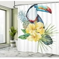 thumbnail image 5 of Ambesonne Tropical Shower Curtain, Toucan Bird Exotic, 69"Wx75"L, Multicolor, 5 of 5