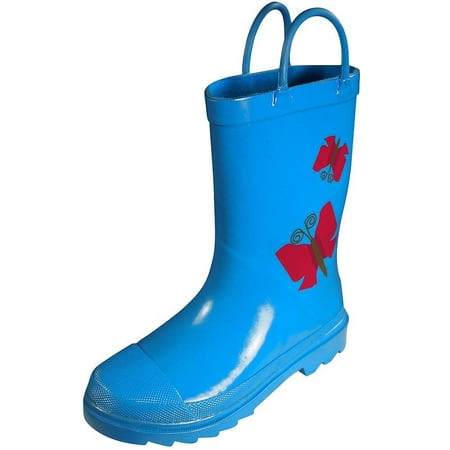 Totes Rubber Boots - Totes - Toddler Girls Rainboots Turquoise / 9MUSToddler
