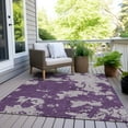 thumbnail image 6 of Addison Rugs Chantille Indoor/Outdoor Transitional Modern Purple Washable Rectangle Rug, 8' x 10', 6 of 6